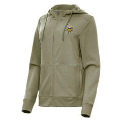 Antigua Women's Seeker Full-Zip Hoodie Jacket - Minnesota Vikings Hoodies