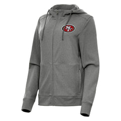 Antigua Women's Seeker Full-Zip Hoodie Jacket - San Francisco 49ers Hoodies