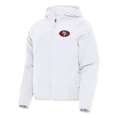 Antigua Women's Universe Full-Zip Hoodie Jacket - San Francisco 49ers Hoodies