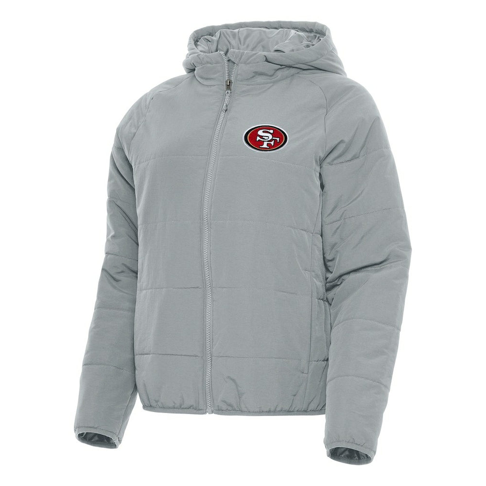Antigua Women's Universe Full-Zip Hoodie Jacket - San Francisco 49ers Hoodies