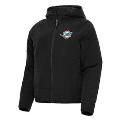 Antigua Women's Universe Full-Zip Hoodie Jacket - Miami Dolphins Hoodies