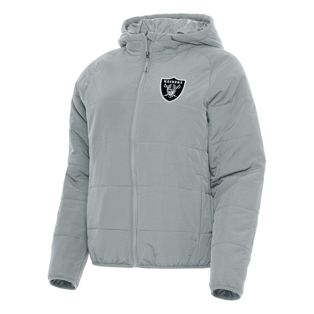 Antigua Women's Universe Full-Zip Hoodie Jacket - Las Vegas Raiders Hoodies