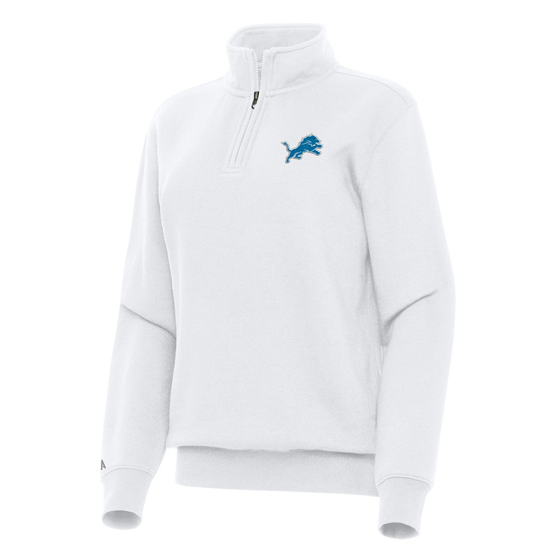 Antigua Women's Victory Quarter-Zip Top - Detroit Lions Tops