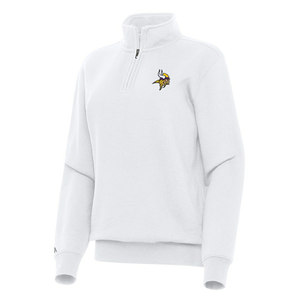 Antigua Women's Victory Quarter-Zip Top - Minnesota Vikings Tops