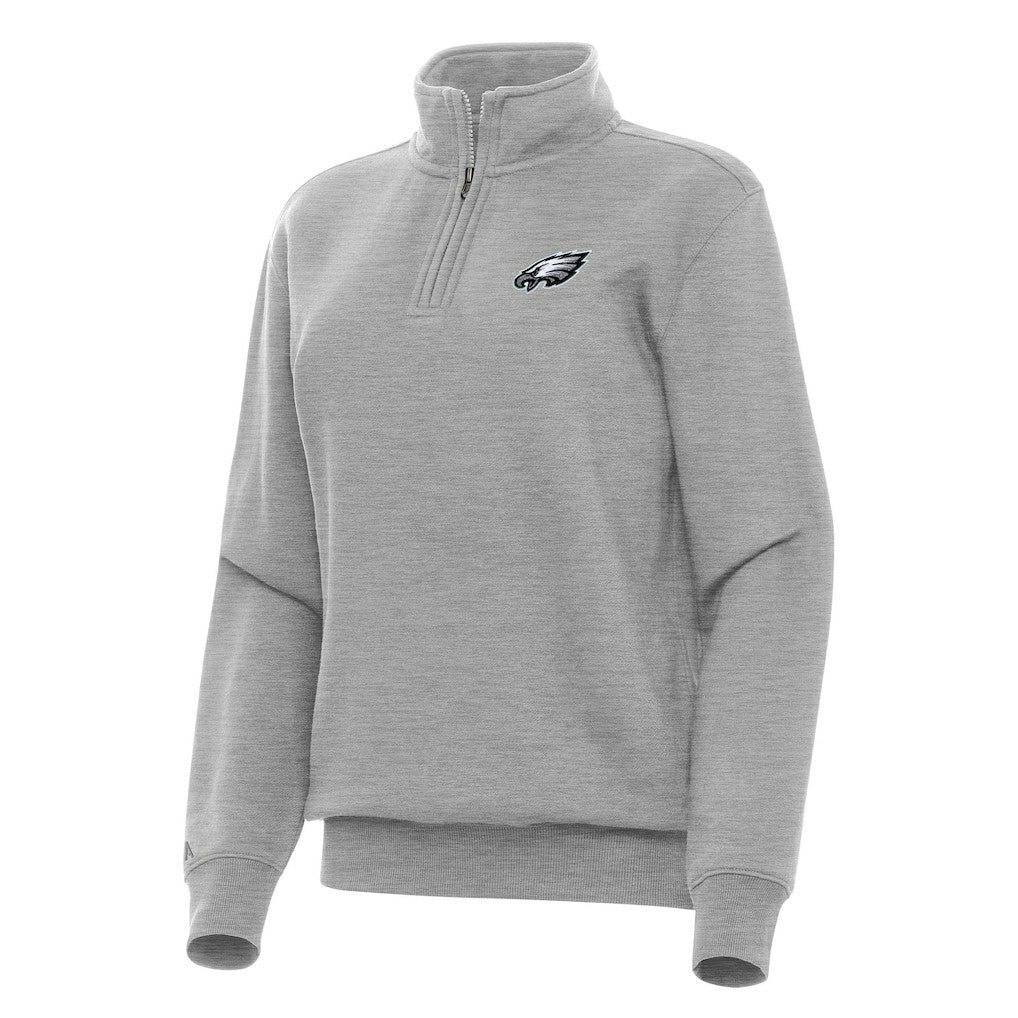 Antigua Women's Victory Quarter-Zip Top - Philadelphia Eagles Tops