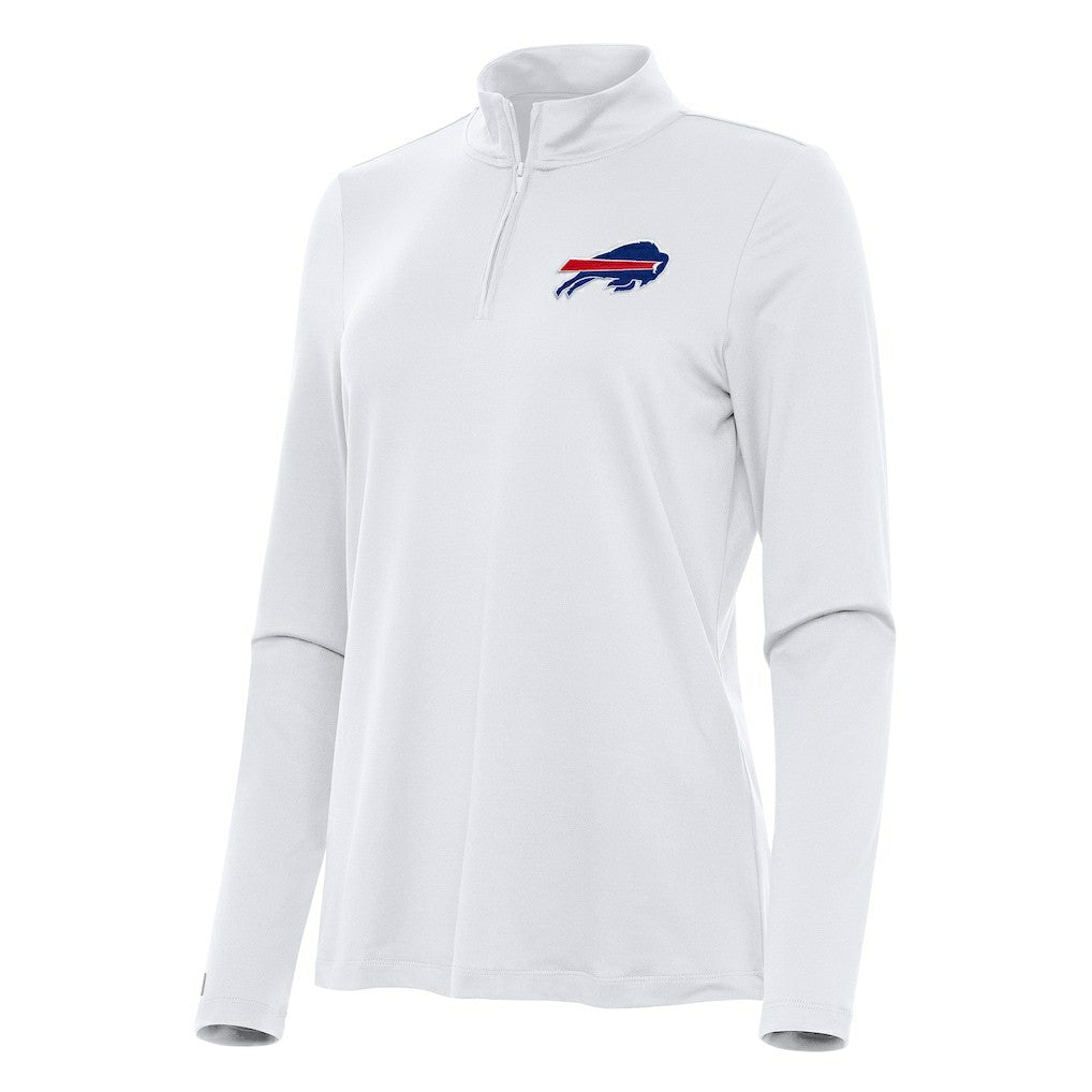 Antigua Women's Reprocess Quarter-Zip Top - Buffalo Bills Tops
