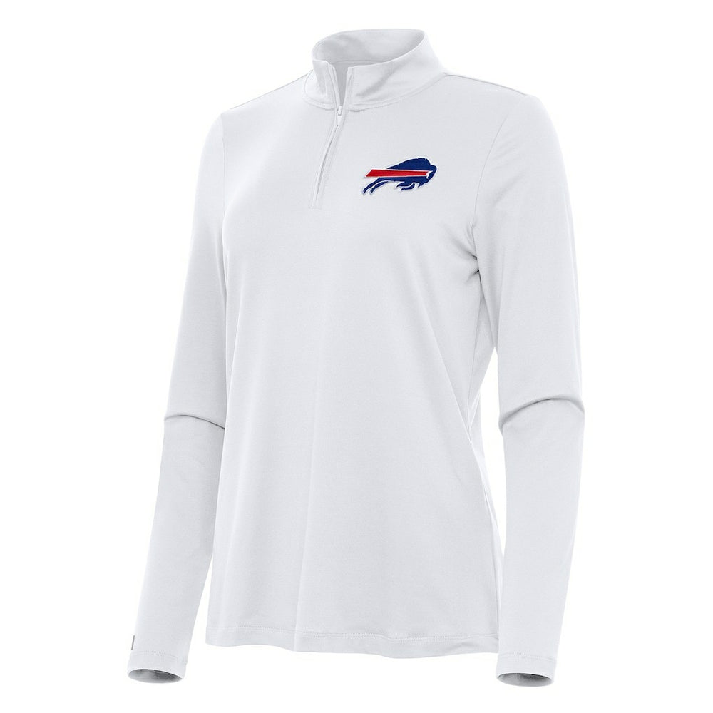 Antigua Women's Reprocess Quarter-Zip Top - Buffalo Bills Tops