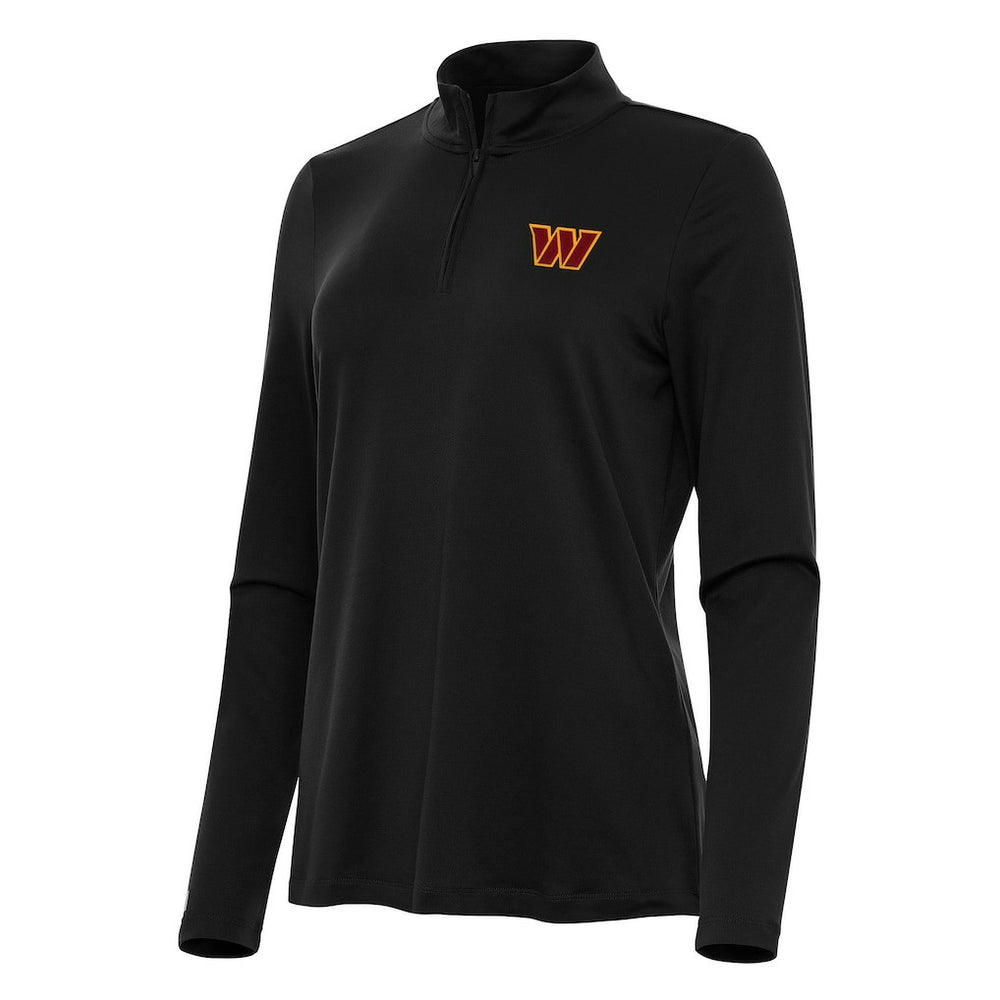 Antigua Women's Reprocess Quarter-Zip Top - Washington Commanders Tops