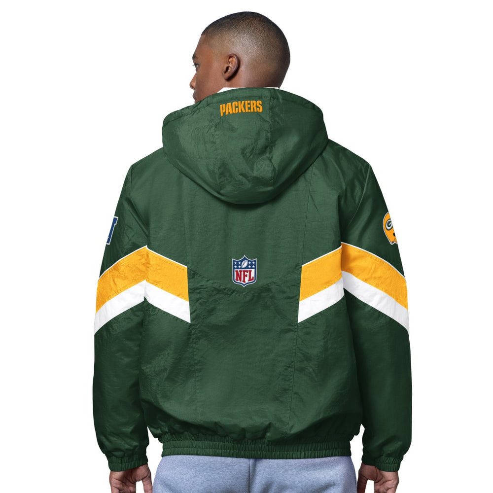 OVO x Starter Sideline Full-Snap Puffer Jacket - Green Bay Packers Jackets