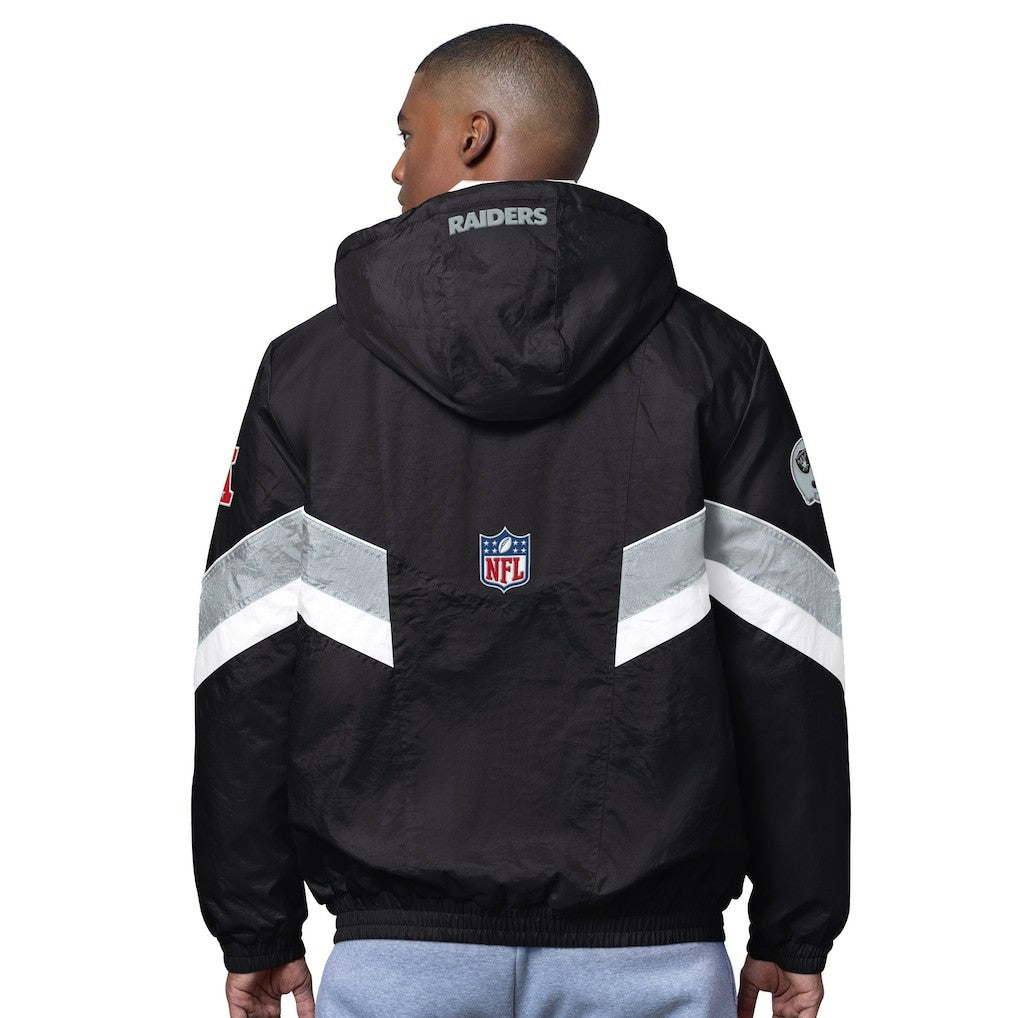 OVO x Starter Sideline Full-Snap Puffer Jacket - Las Vegas Raiders Jackets