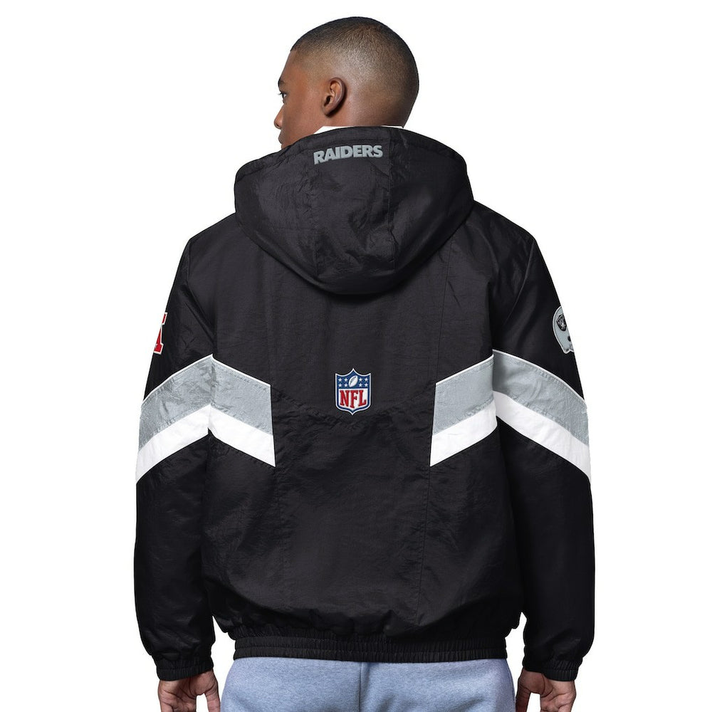 OVO x Starter Sideline Full-Snap Puffer Jacket - Las Vegas Raiders Jackets