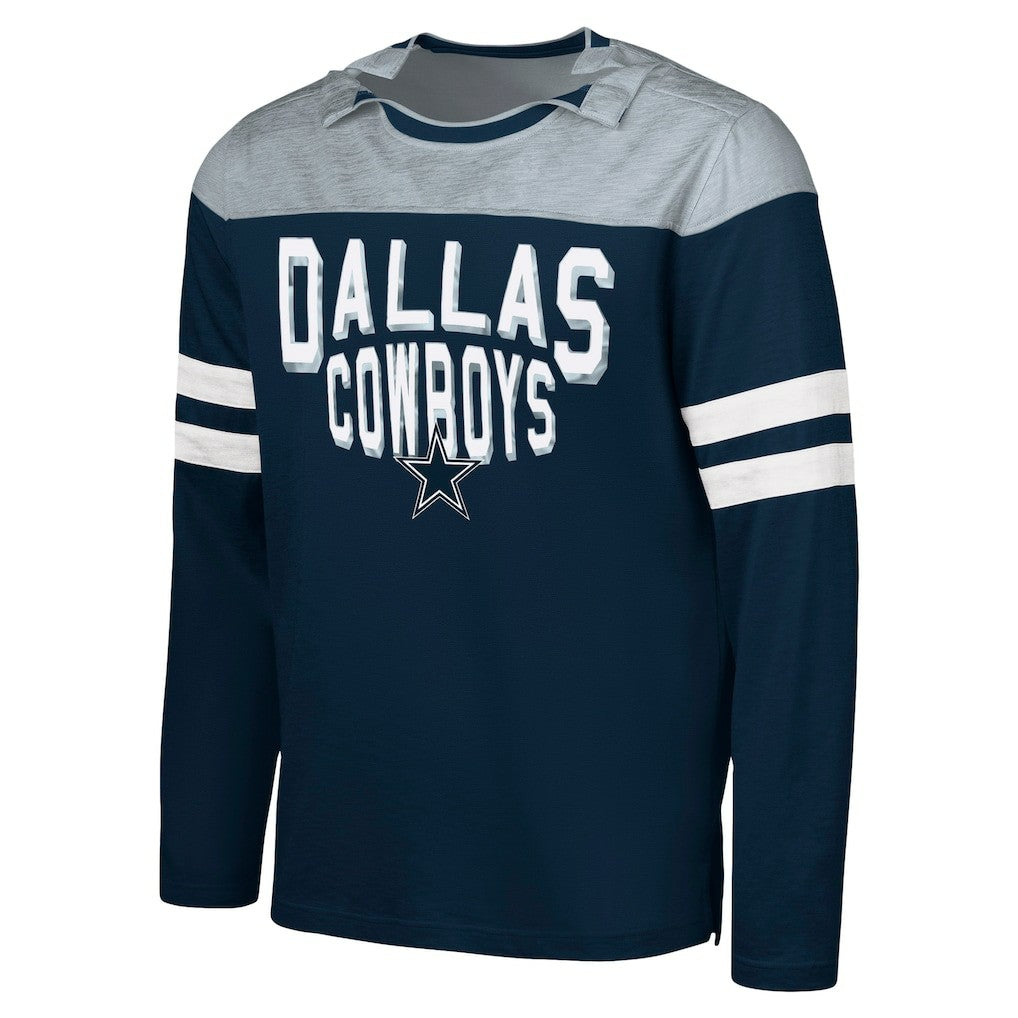 G-III Sports by Carl Banks Adaptive Hail Mary Long Sleeve T-Shirt - Dallas Cowboys T-shirts