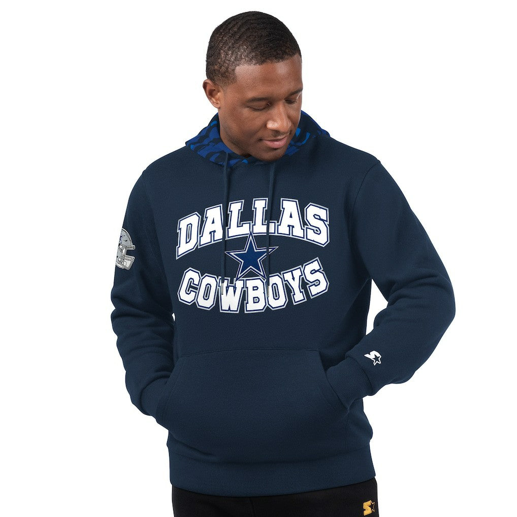 Starter Thursday Night Gridiron Pullover Hoodie - Dallas Cowboys Hoodies