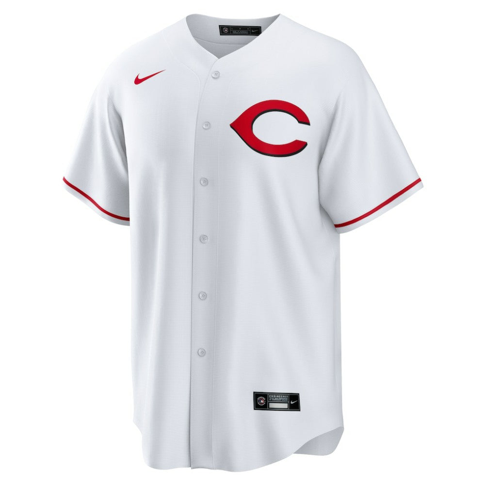 White Elly De La Cruz Cincinnati Reds Nike Alternate 2 Replica Jersey