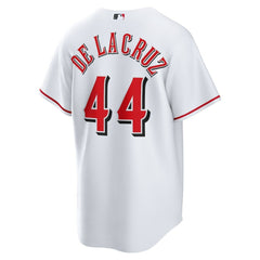 White Elly De La Cruz Cincinnati Reds Nike Alternate 2 Replica Jersey