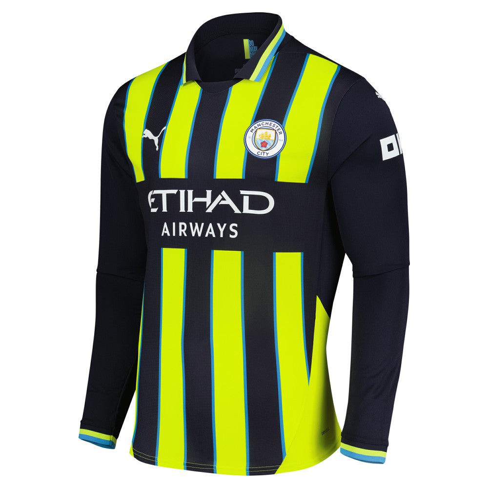Manchester City 2024/25 Away Replica Long Sleeve Jersey