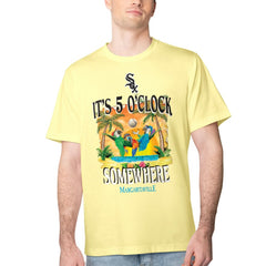 Yellow Chicago White Sox Margaritaville Five O'Clock Graphic T-Shirt
