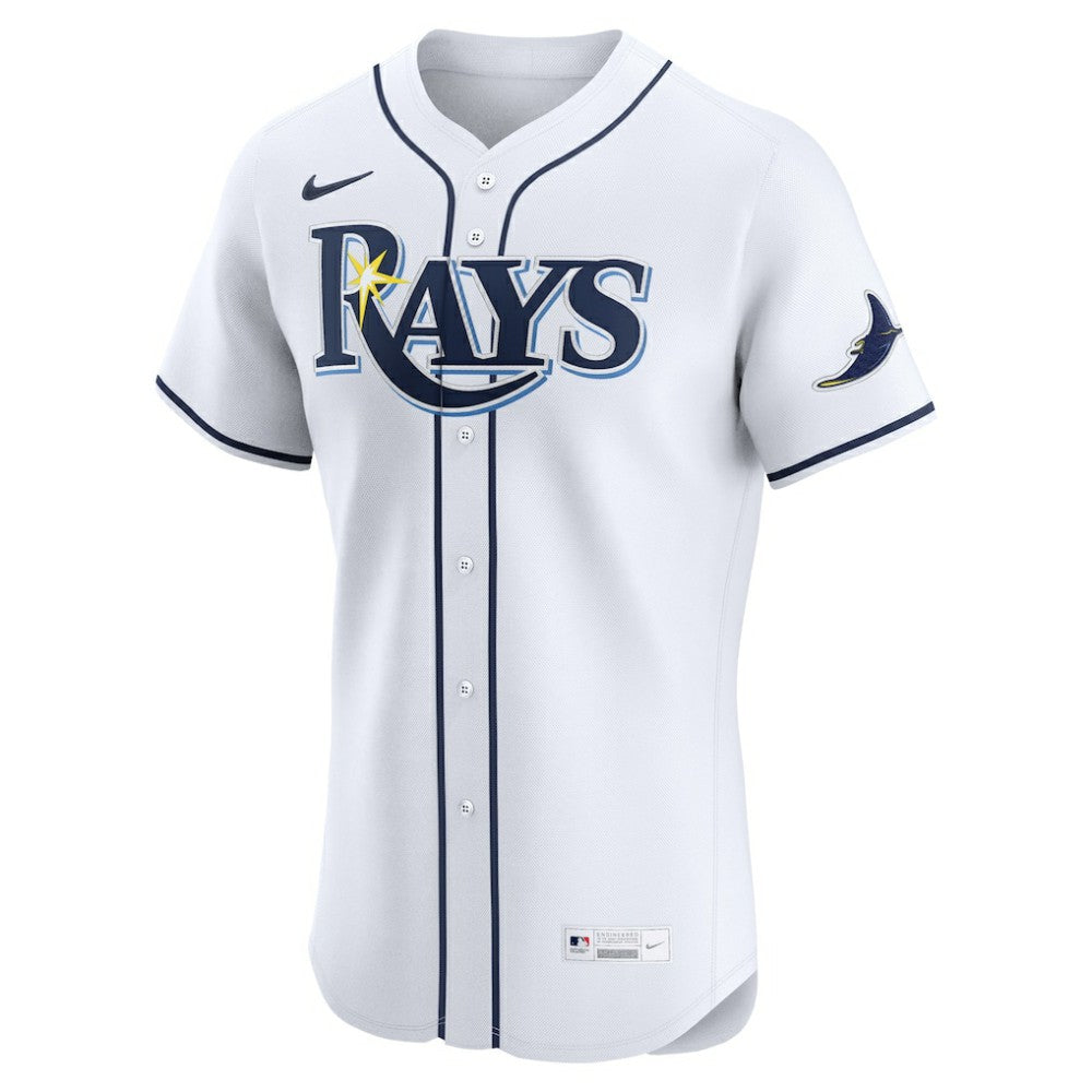 White Tampa Bay Rays Nike Home Elite Jersey