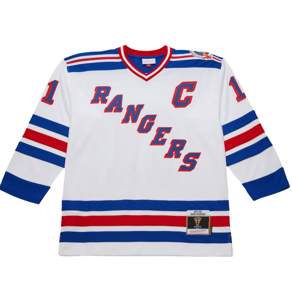 NHL Mark Messier New York Rangers 1993-94 Power Play Jersey
