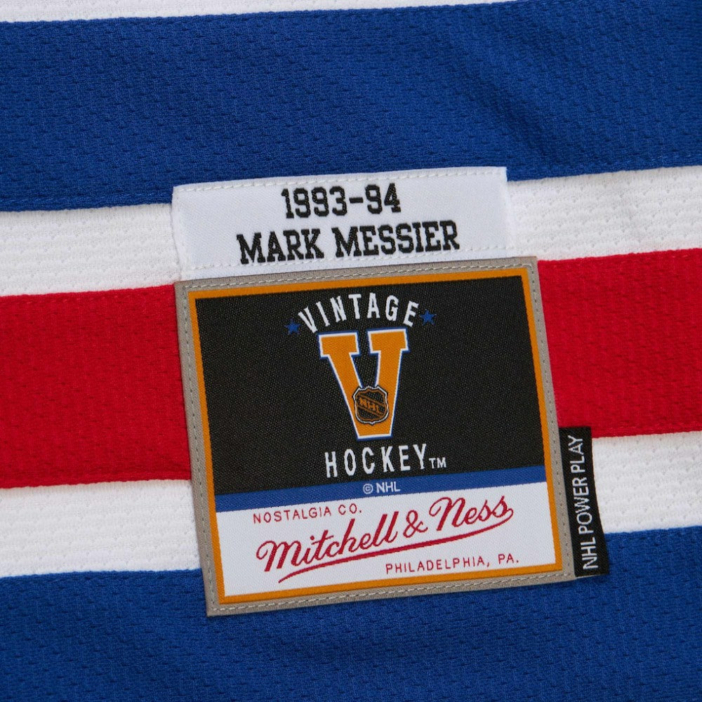 NHL Mark Messier New York Rangers 1993-94 Power Play Jersey