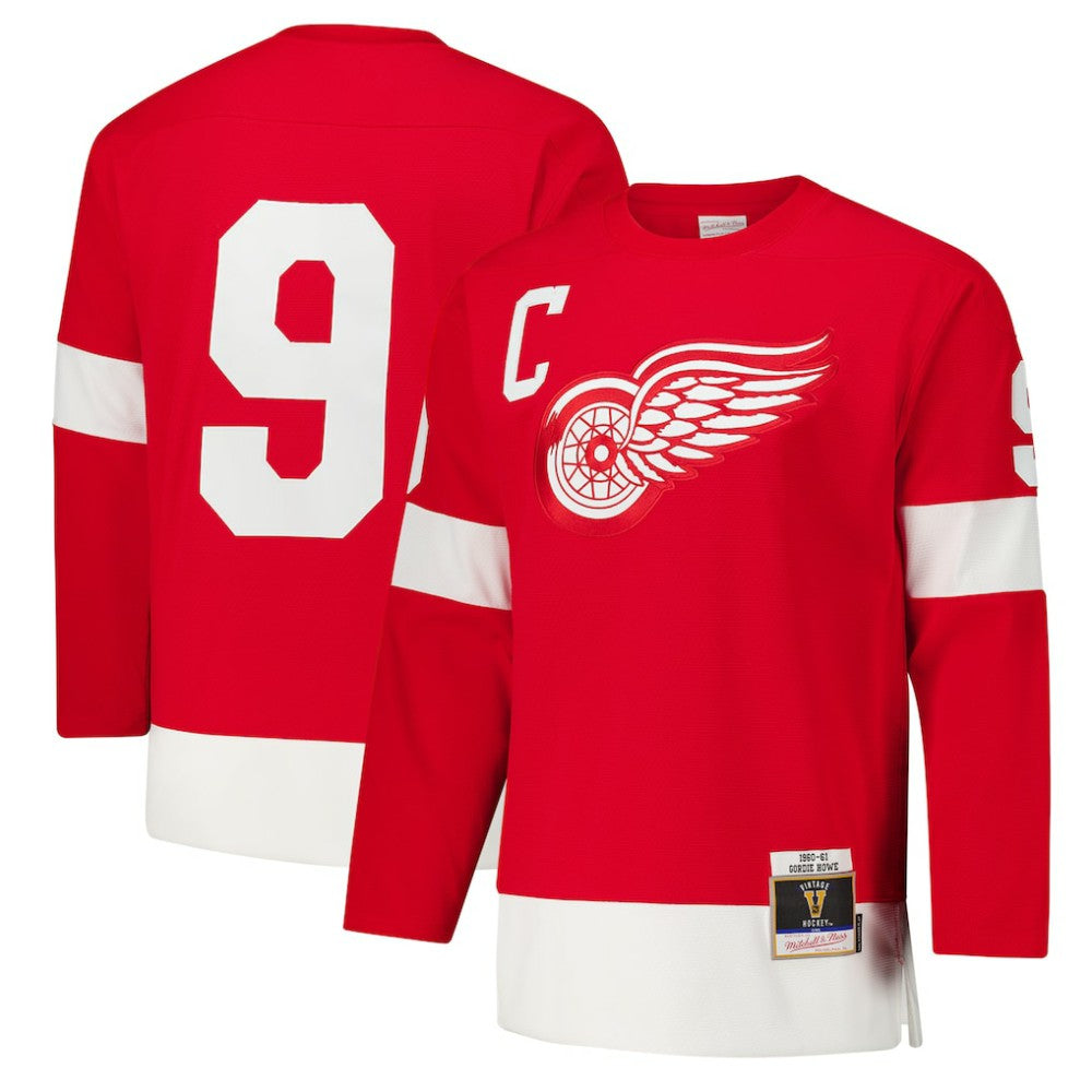 NHL Gordie Howe Detroit Red Wings 1960-61 Power Play Jersey