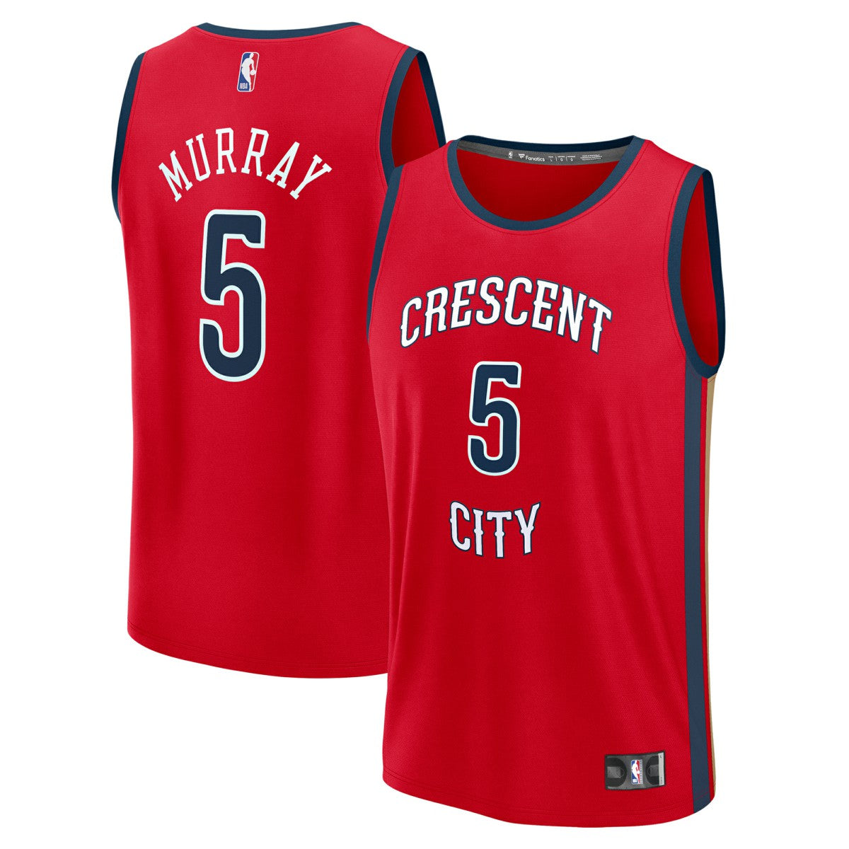 Fanatics Dejounte Murray New Orleans Pelicans Youth Fast Break Replica Player Jersey
