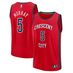 Fanatics Dejounte Murray New Orleans Pelicans Youth Fast Break Replica Player Jersey