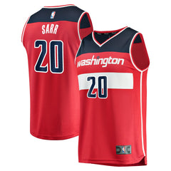 Fanatics Alexandre Sarr Washington Wizards Fast Break Replica Player Jersey