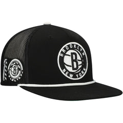 Mitchell & Ness Brooklyn Nets Roper Trucker Snapback Hat