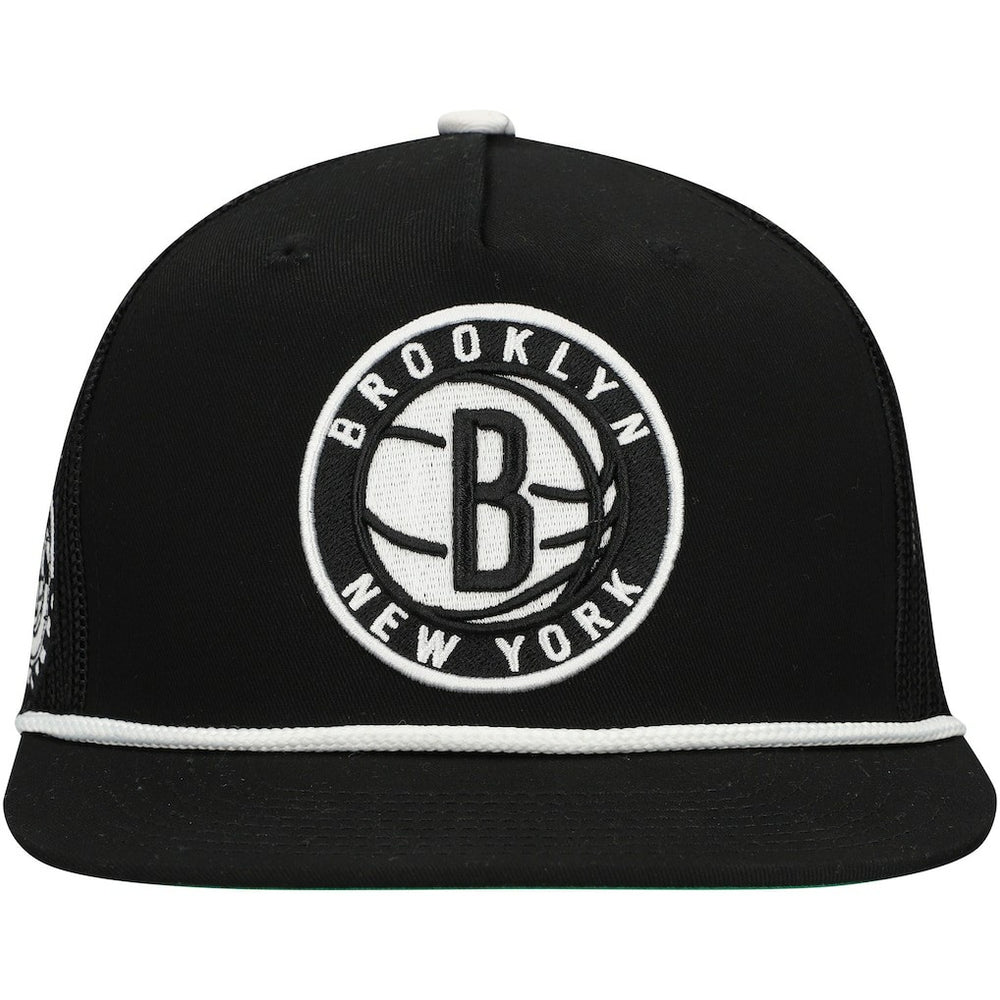 Mitchell & Ness Brooklyn Nets Roper Trucker Snapback Hat