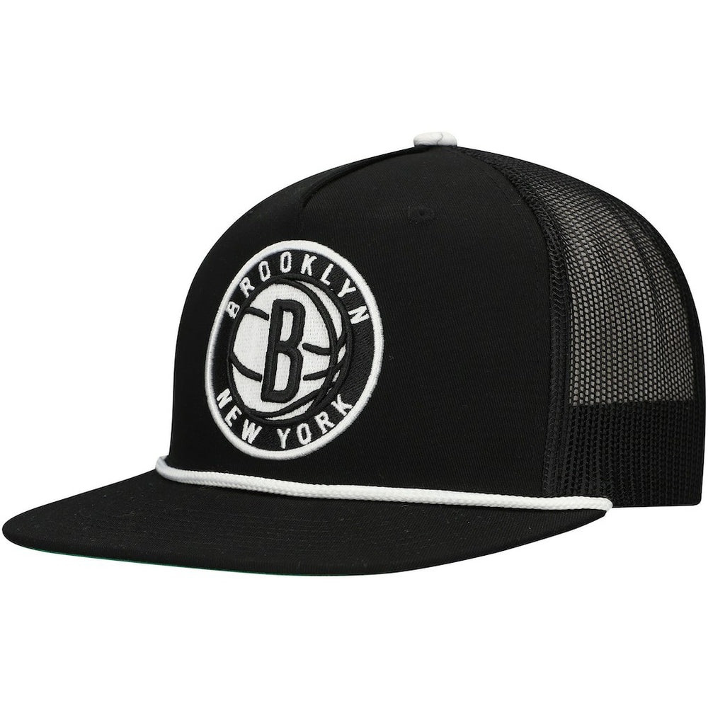 Mitchell & Ness Brooklyn Nets Roper Trucker Snapback Hat