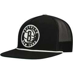 Mitchell & Ness Brooklyn Nets Roper Trucker Snapback Hat