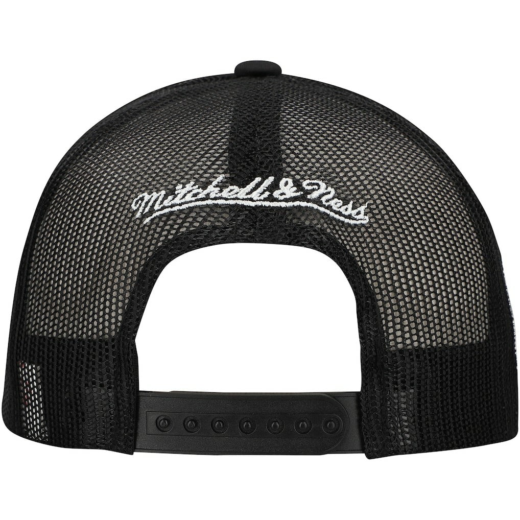 Mitchell & Ness Brooklyn Nets Script Trucker Adjustable Hat