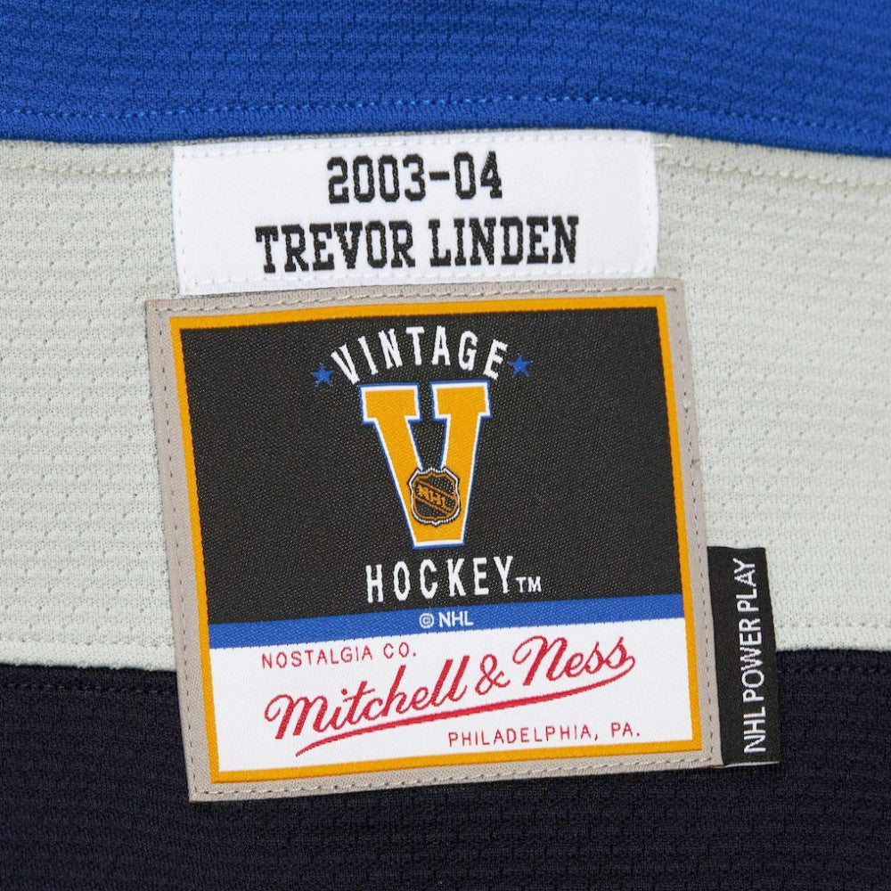 NHL Trevor Linden Vancouver Canucks 2003-04 Power Play Jersey