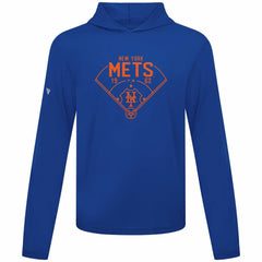Royal New York Mets Levelwear Anthem Home Field Pullover Hoodie