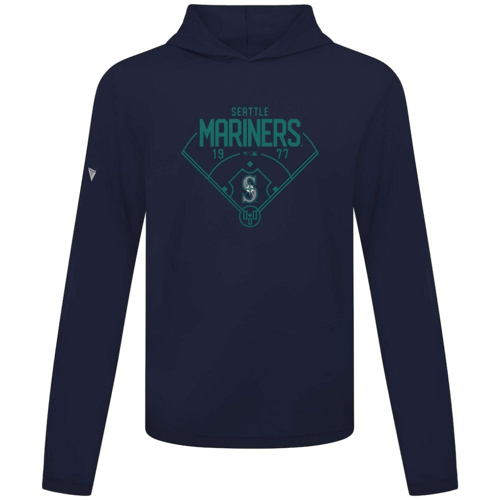 Navy Seattle Mariners Levelwear Anthem Home Field Pullover Hoodie