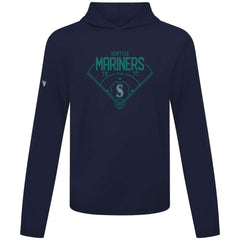 Navy Seattle Mariners Levelwear Anthem Home Field Pullover Hoodie
