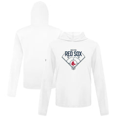 White Boston Red Sox Levelwear Anthem Home Field Pullover Hoodie