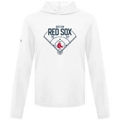 White Boston Red Sox Levelwear Anthem Home Field Pullover Hoodie