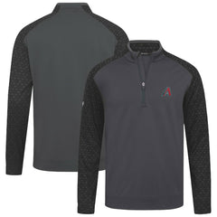 Charcoal Arizona Diamondbacks Levelwear Aztec Insignia 2.0 Quarter-Zip Pullover Top