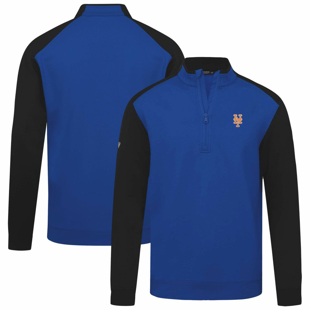 Royal New York Mets Levelwear Insignia 2.0 Quarter-Zip Pullover Top