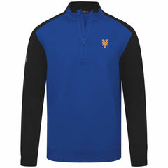 Royal New York Mets Levelwear Insignia 2.0 Quarter-Zip Pullover Top