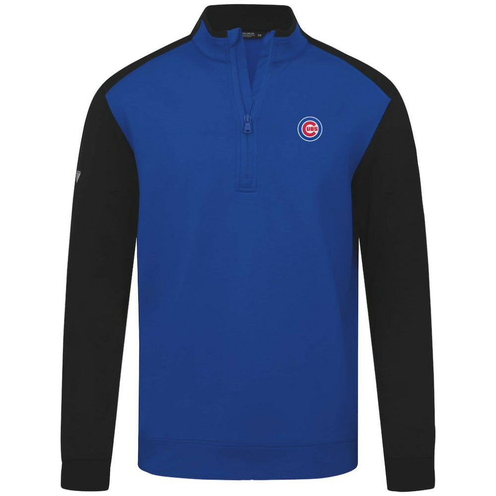 Royal Chicago Cubs Levelwear Insignia 2.0 Quarter-Zip Pullover Top
