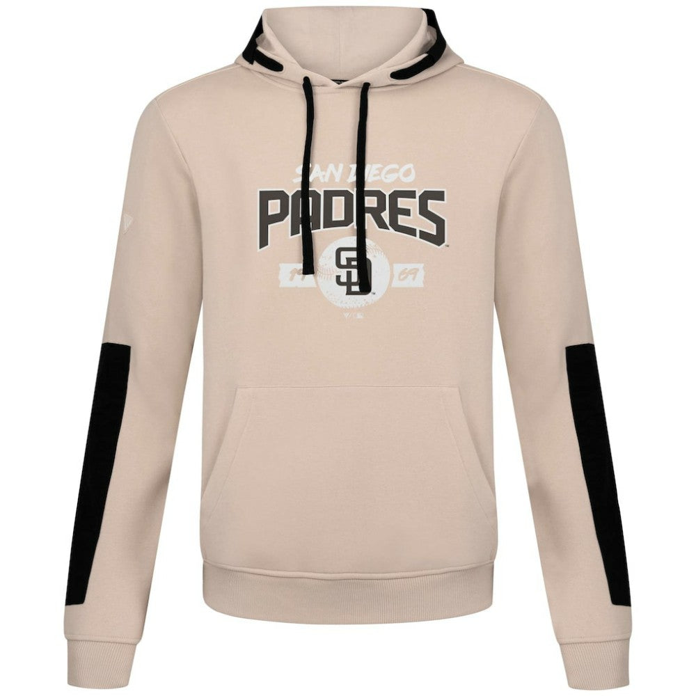 Khaki San Diego Padres Levelwear Bombay Pullover Hoodie
