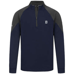 Navy Detroit Tigers Levelwear Cadet Insignia 2.0 Raglan Quarter-Zip Jacket