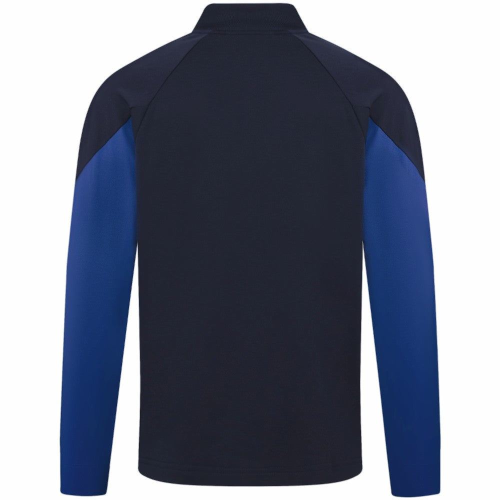 Royal Kansas City Royals Levelwear Cadet Insignia 2.0 Raglan Quarter-Zip Jacket