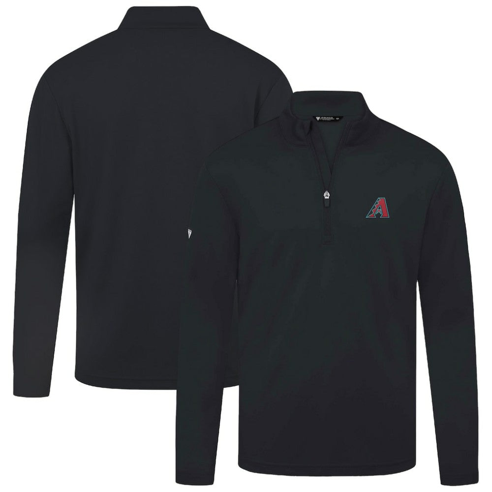Black Arizona Diamondbacks Levelwear Heron Insignia 2.0 Quarter-Zip Jacket