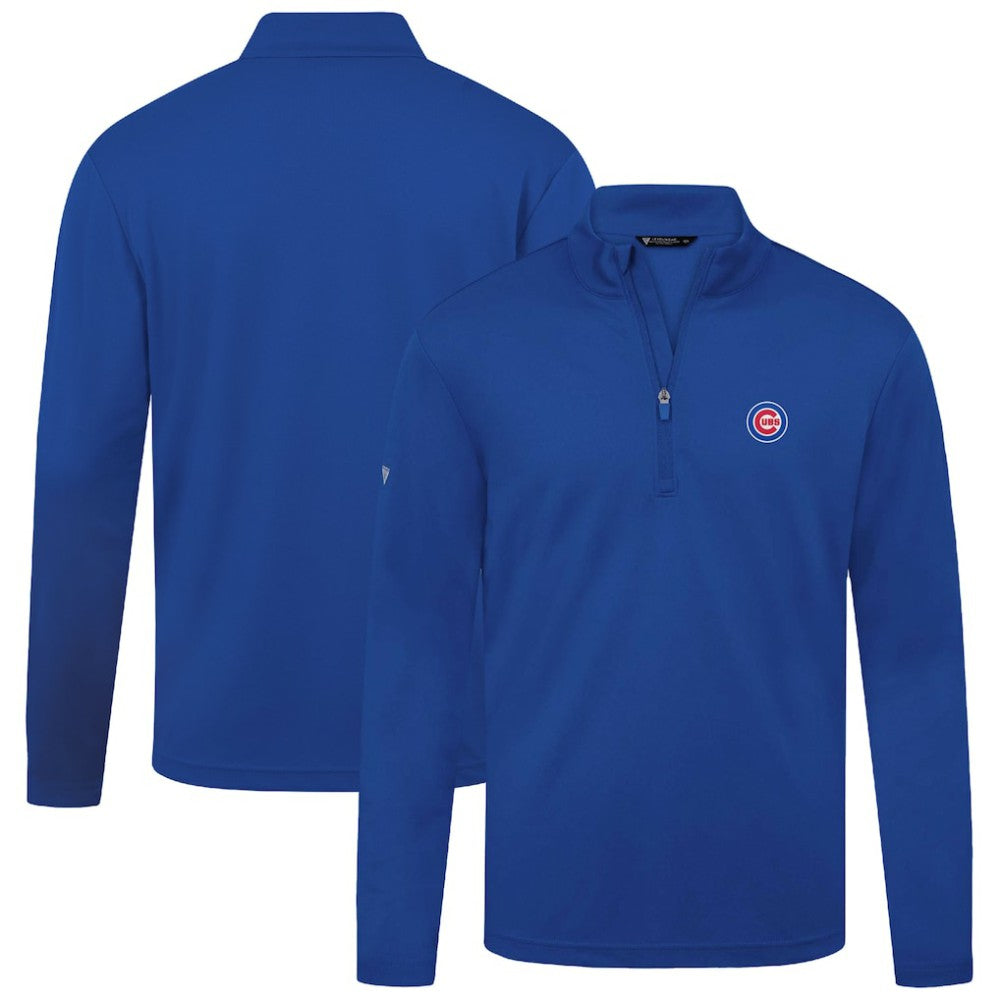Royal Chicago Cubs Levelwear Heron Insignia 2.0 Quarter-Zip Jacket