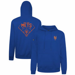 Royal New York Mets Levelwear Podium Primary Pullover Hoodie