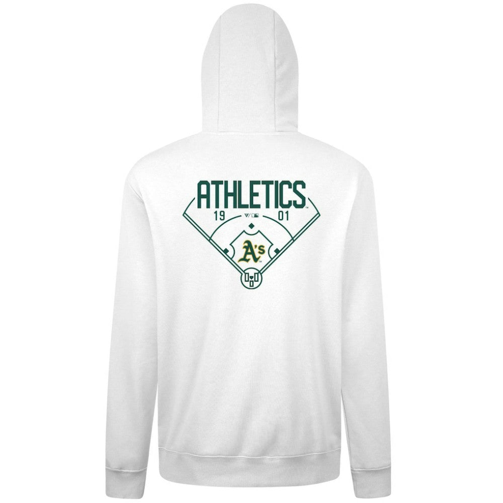 White Athletics Levelwear Podium Primary Pullover Hoodie